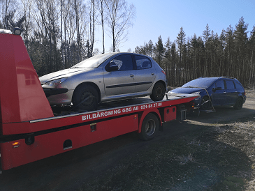 Kan man skrota en bil med skulder?