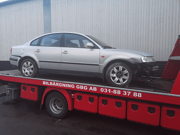 Audi A4 i Uddevalla med körförbud på bilskrot