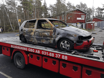 Cirkulär ekonomi på bilskrot i Trollhättan