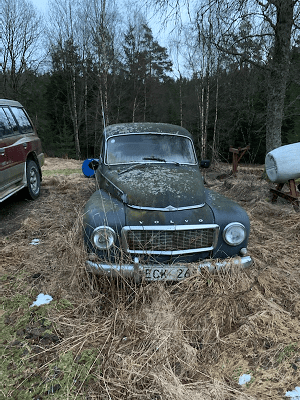 Hämta själv bromsokshållare till Volvo från Lilla-Edet hos bilskrot