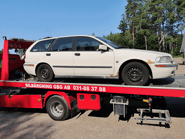 Elfel på Volvo S40 i Uddevalla innebär ofta bilskrot