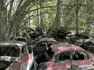 Bildemontering i Stenungsund söker uttjänta Datsun-Sports