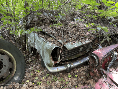 Brottslig export av Opel-Agila med körförbud minerar bilskrot i Angered