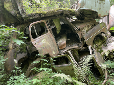 Fiat-Ritmo i Kållered från bilskrot fungerar som skrotbil