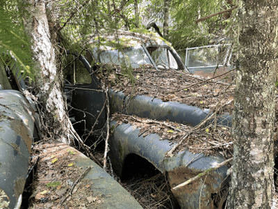Skrota bilen i Matfors startar återvinningsprocessen på bilskrot