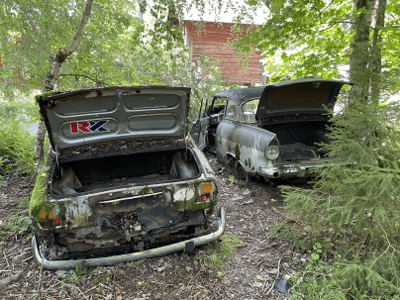 Bilskrot i Trollhättan kämpar om uttjänta Lancia-Beta med organiserad brottslighet