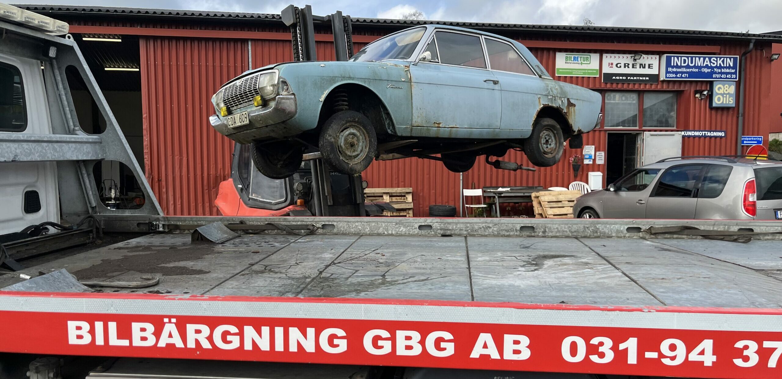 Vad finns det för alternativ för ett uttjänt fordon i Göteborg?