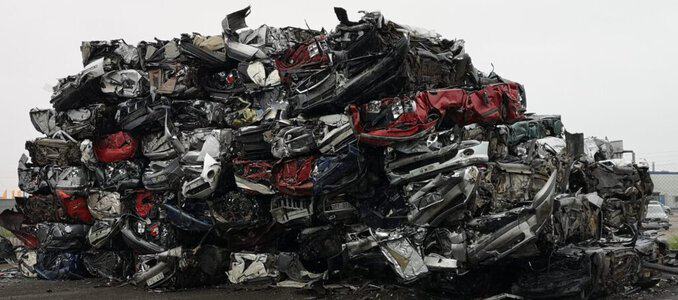 Hur fragmenteras en bil?