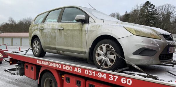 Car scrapyard Gothenburg